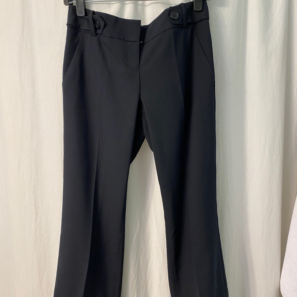 NWT Limited Cassidy Crop pants size 0 in navy